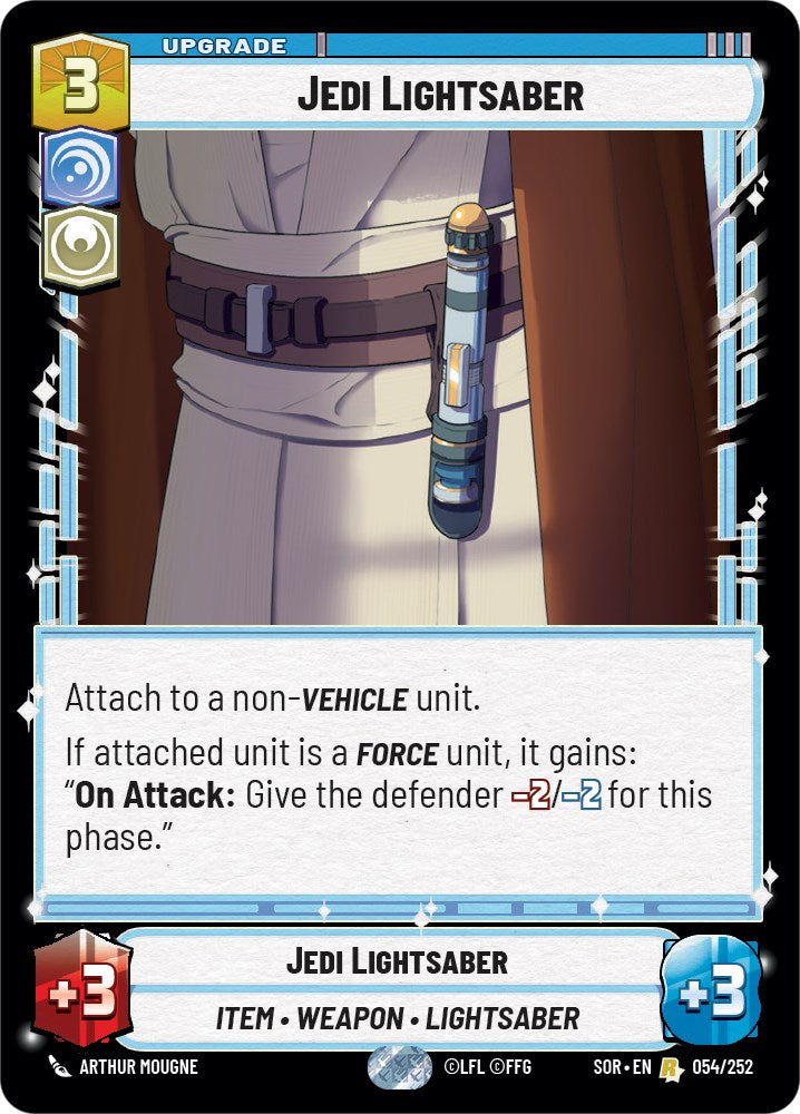 {SW-R} Jedi Lightsaber (054/252) [Spark of Rebellion]