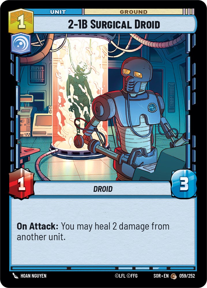 {SW-C} 2-1B Surgical Droid (059/252) [Spark of Rebellion]