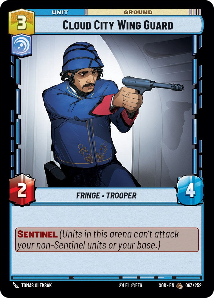 {SW-C} Cloud City Wing Guard (063/252) [Spark of Rebellion]