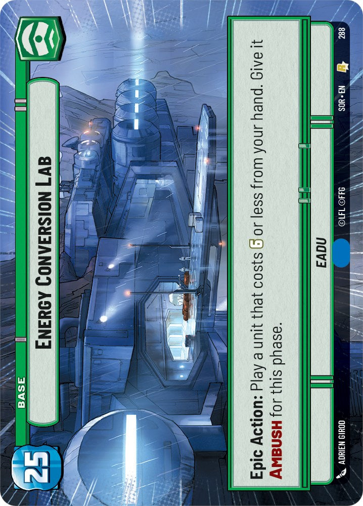 {SW-R} Energy Conversion Lab (Hyperspace) (288) [Spark of Rebellion]