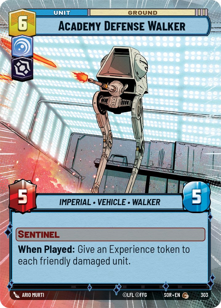 {SW-C} Academy Defense Walker (Hyperspace) (303) [Spark of Rebellion]