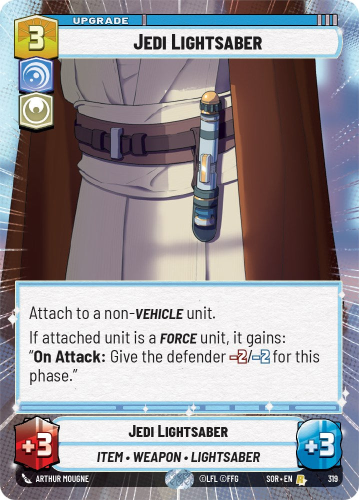 {SW-R} Jedi Lightsaber (Hyperspace) (319) [Spark of Rebellion]