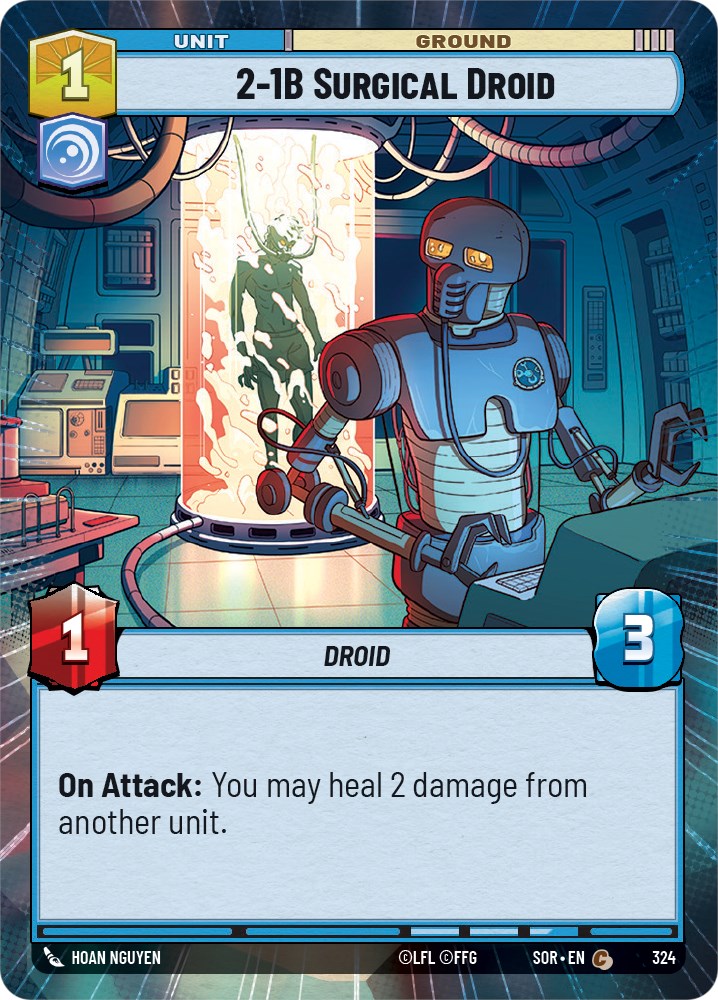 {SW-C} 2-1B Surgical Droid (Hyperspace) (324) [Spark of Rebellion]
