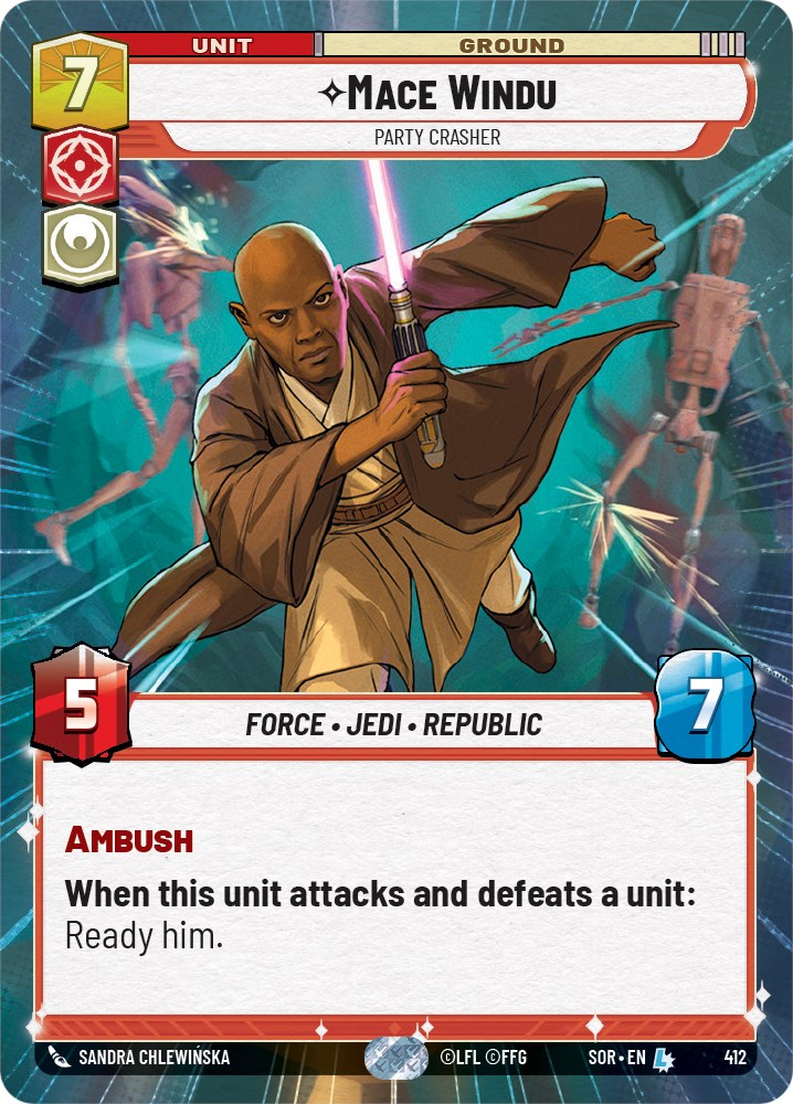 {SW-R} Mace Windu - Party Crasher (Hyperspace) (412) [Spark of Rebellion]