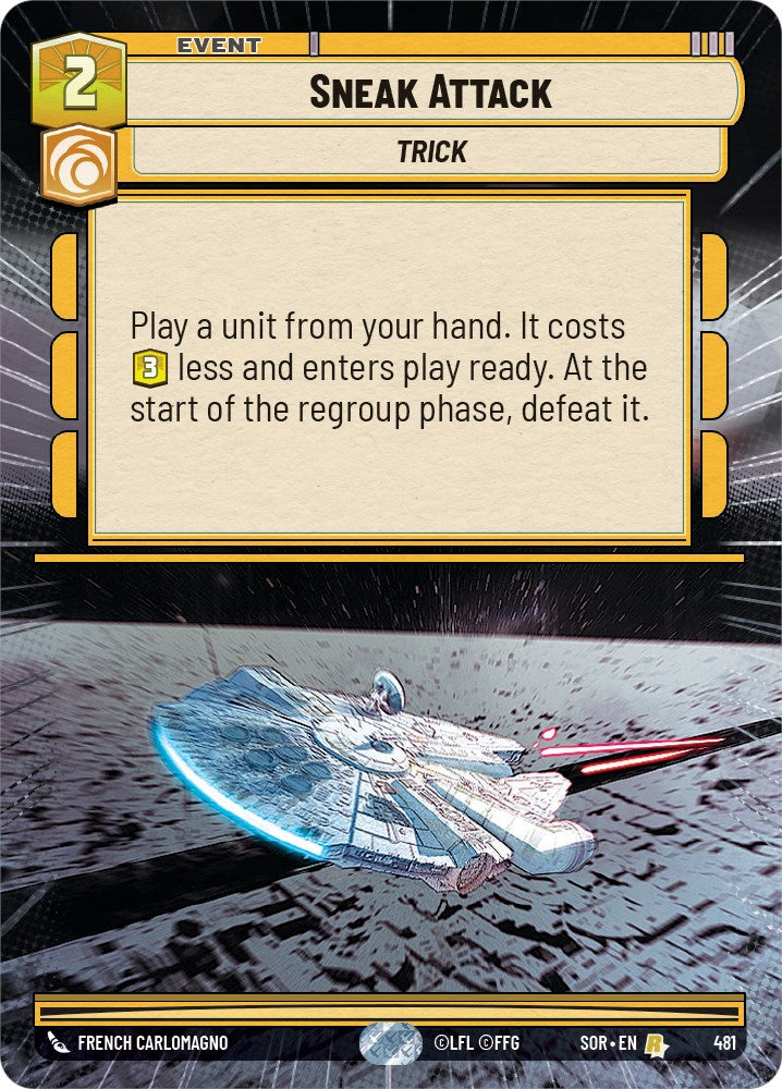 {SW-R} Sneak Attack (Hyperspace) (481) [Spark of Rebellion]