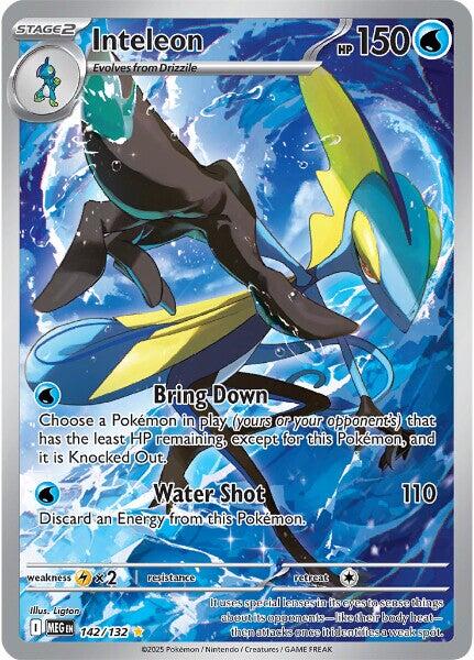 PKM] Inteleon (142/132) [Mega Evolutions: Base Set] – Misty Mountain Games