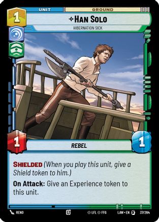 Han Solo - Hibernation Sick (37/264) - A Lawless Time