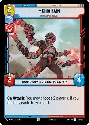Chio Fain - Four-Armed Slicer (48/264) - A Lawless Time