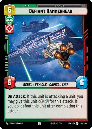 Defiant Hammerhead (62/264) - A Lawless Time