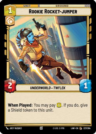 Rookie Rocket-jumper (227/264) - A Lawless Time