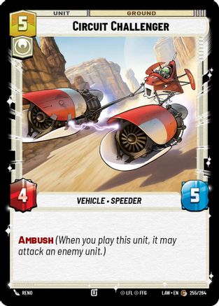 Circuit Challenger (255/264) - A Lawless Time