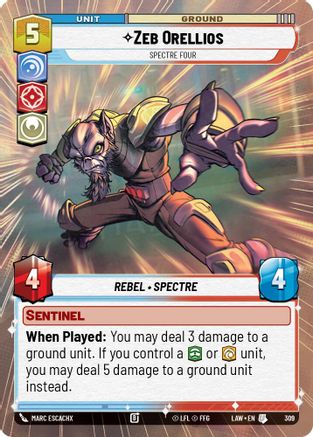 Zeb Orellios - Spectre Four (Hyperspace) (309) - A Lawless Time