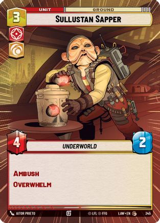 Sullustan Sapper (Hyperspace) (345) - A Lawless Time
