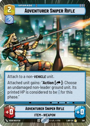 Adventurer's Sniper Rifle (Hyperspace) (390) - A Lawless Time