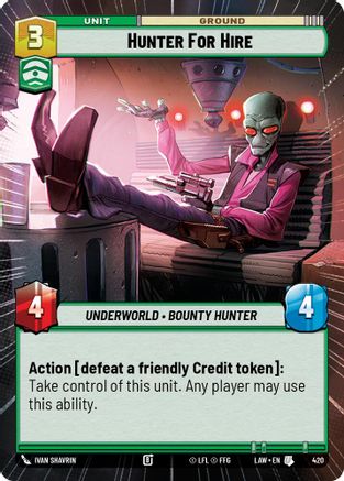 Hunter for Hire (Hyperspace) (420) - A Lawless Time