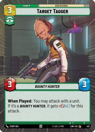 Target Tagger (Hyperspace) (421) - A Lawless Time
