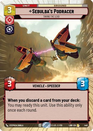 Sebulba's Podracer - Taking the Lead (Hyperspace) (440) - A Lawless Time
