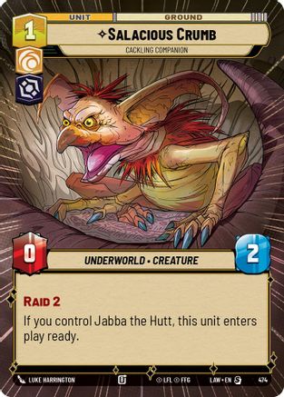 Salacious Crumb - Cackling Companion (Hyperspace) (474) - A Lawless Time