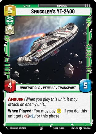 Smuggler's YT-2400 (148/264) - A Lawless Time