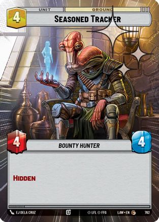 Seasoned Tracker (Hyperspace Foil) (762) - A Lawless Time Foil