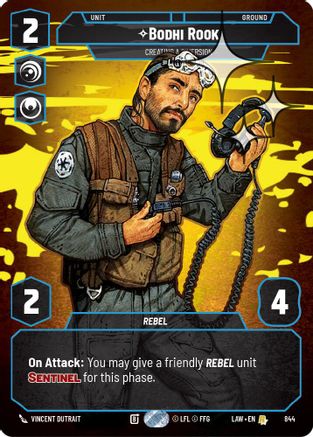 Bodhi Rook - Creating a Diversion (Prestige Foil) (844) - A Lawless Time Foil