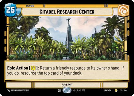 Citadel Research Center (29) - A Lawless Time