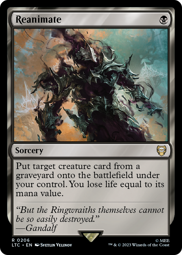 R} Reanimate [The Lord of the Rings: Tales of Middle-Earth Commander] –  Misty Mountain Games