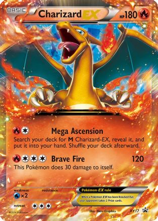 black mega charizard pokemon card PKM] Charizard EX (XY17) [XY: Black Star Promos] – Misty Mountain Games