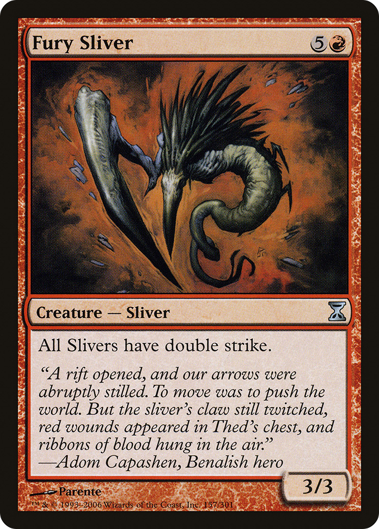 {C} Fury Sliver [Time Spiral][TSP 157]