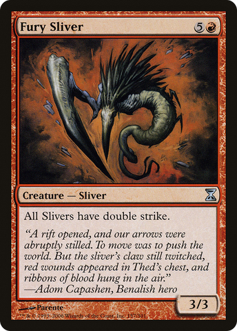 {C} Fury Sliver [Time Spiral][TSP 157]