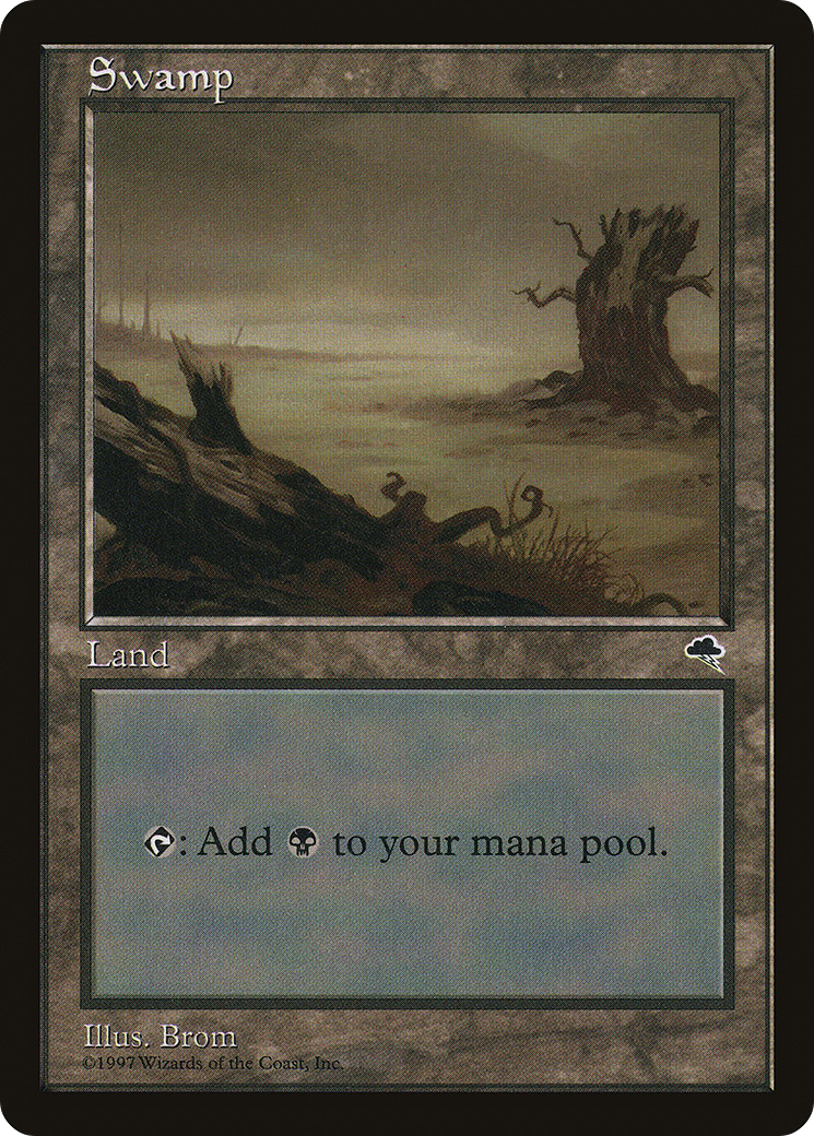 {B}[TMP 340] Swamp (340) [Tempest]