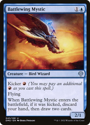 {C} Battlewing Mystic [Dominaria United][DMU 043]