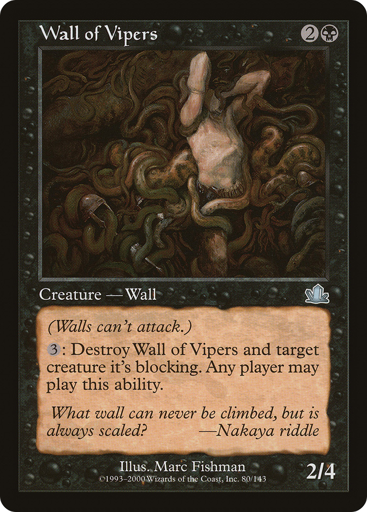 {C} Wall of Vipers [Prophecy][PCY 080] - Misty Mountain Games