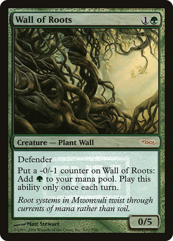 {R} Wall of Roots [Friday Night Magic 2008][PA F08 007]
