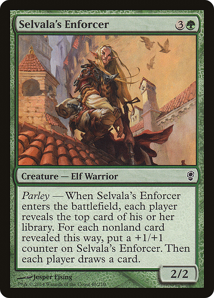 {C} Selvala's Enforcer [Conspiracy][CNS 040] - Misty Mountain Games