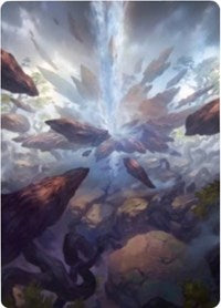 {A} Prismatic Vista Art Card [Zendikar Rising Art Series][AZNR 035]