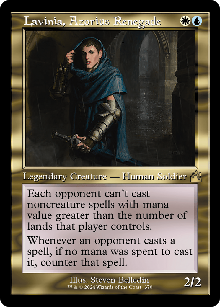 {R} Lavinia, Azorius Renegade (Retro Frame) [Ravnica Remastered][RVR 370]