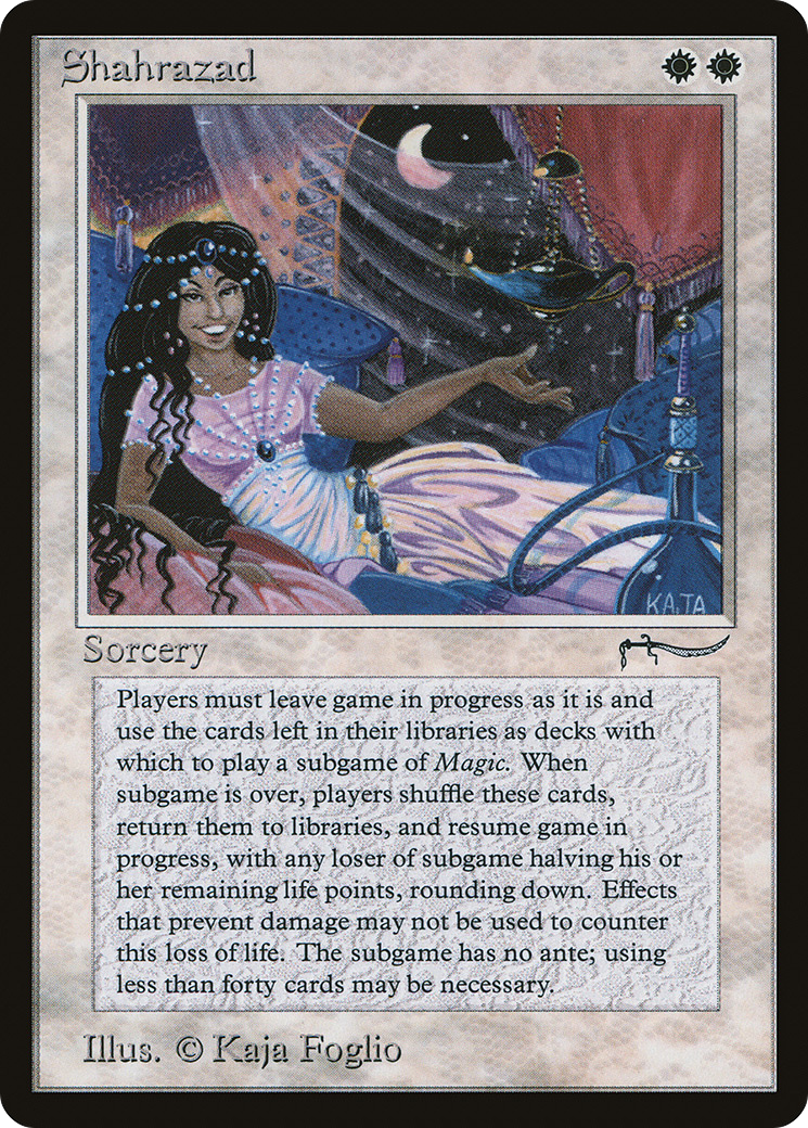 {R} Shahrazad [Arabian Nights][ARN 010] - Misty Mountain Games
