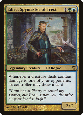 {R} Edric, Spymaster of Trest [Conspiracy][CNS 187]