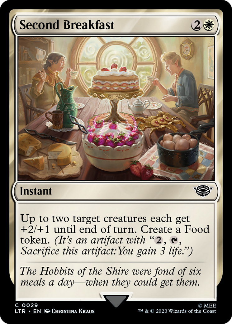 {C} Second Breakfast [The Lord of the Rings: Tales of Middle-Earth][LTR 029]