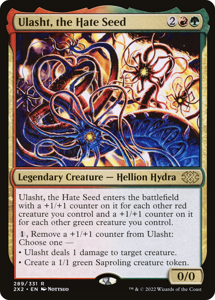 {R} Ulasht, the Hate Seed [Double Masters 2022][2X2 289] - Misty Mountain Games