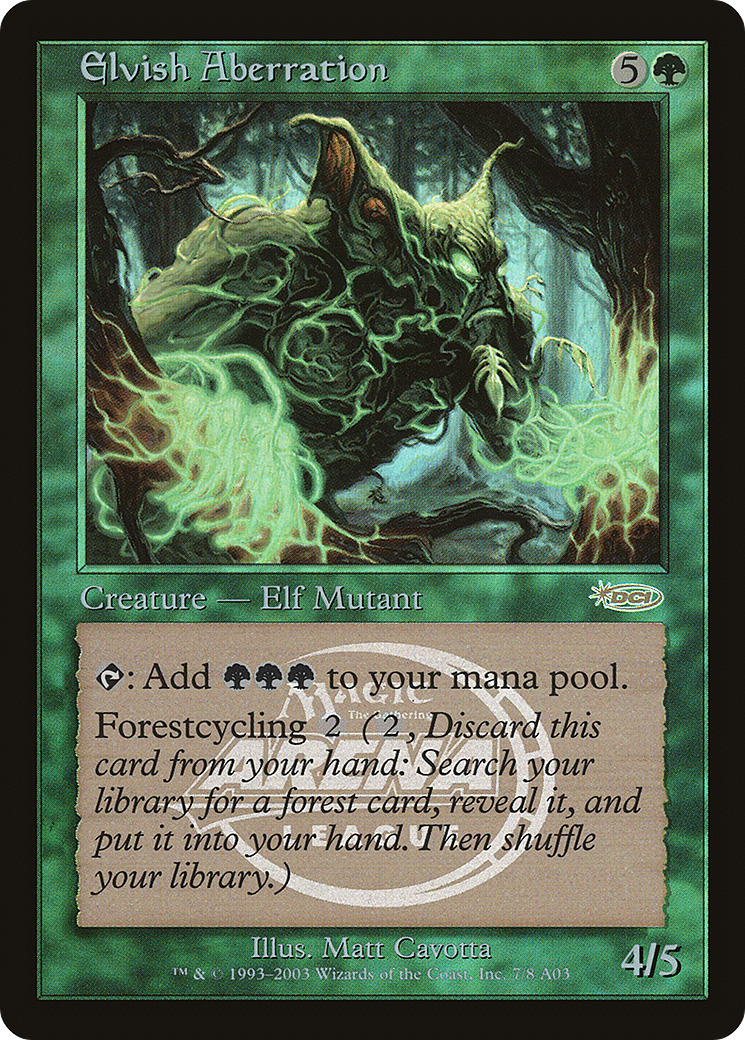 {R} Elvish Aberration [Arena League 2003][PA AL03 007] - Misty Mountain Games