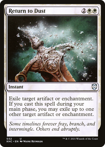 {C} Return to Dust [Kaldheim Commander][KHC 032]