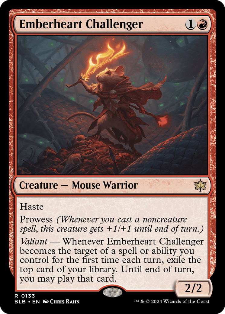 {@R} Emberheart Challenger [Bloomburrow][BLB 133]