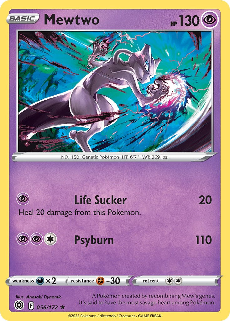 [PKM] Mewtwo (056/172) (Cosmos Holo) [Sword & Shield: Black Star Promos]