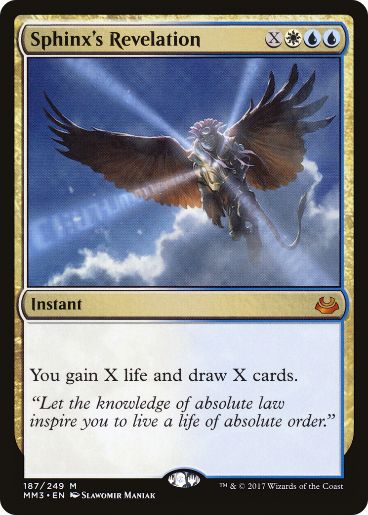 {R} Sphinx's Revelation [Modern Masters 2017][MM3 187] - Misty Mountain Games