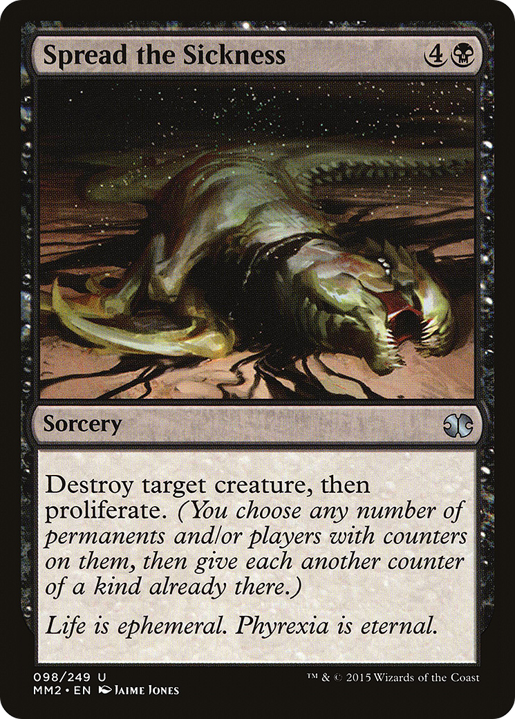 {C} Spread the Sickness [Modern Masters 2015][MM2 098] - Misty Mountain Games