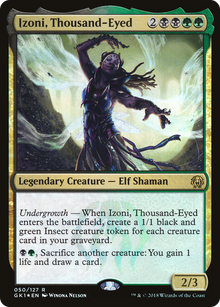 {R} Izoni, Thousand-Eyed [Guilds of Ravnica Guild Kit][GK1 050]