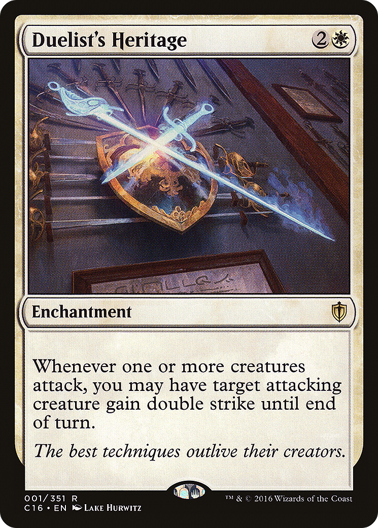 {R} Duelist's Heritage [Commander 2016][C16 001] - Misty Mountain Games
