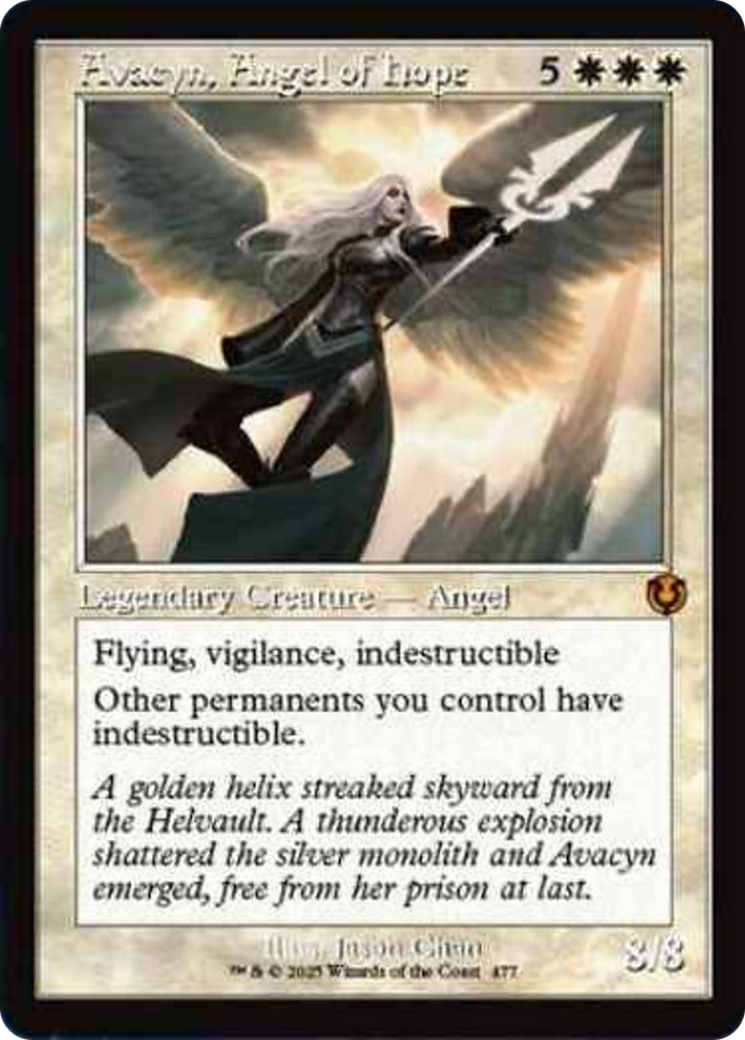 {R} Avacyn, Angel of Hope (Retro Frame) [Innistrad Remastered][INR 477]